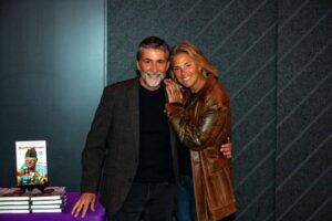 Author Peter Daniel Cook with his wife Lisa Cook at a recent event for his novel &ldquo;Bootleg Heroes.&rdquo;