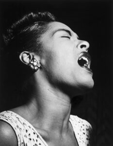 Legendary jazz vocalist Billie Holiday played a week-long engagement at the Flamingo Lounge in Lowell just a few weeks before her death in 1959. Photo/Wikimedia Commons/William Gottlieb