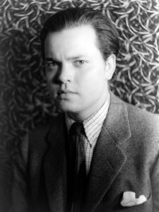 Orson Welles portrait, 1937, during Mercury Theatre on the Air era