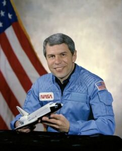 Retired NASA astronaut and professor of astronomy Robert Allen Ridley Parker grew up in Shrewsbury.
