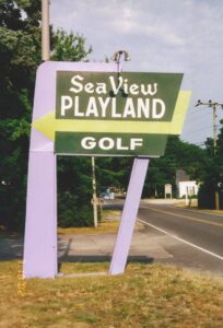Seaview Playland in Dennisport offered both a pitch and putt and mini golf course that was popular with Cape Cod tourists for more than 50 years.