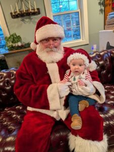 Tom Brault has done quite a few Santa gigs so far and is getting ready for his Christmas in July debut at Uhlman's Ice Cream in Westborough this summer.