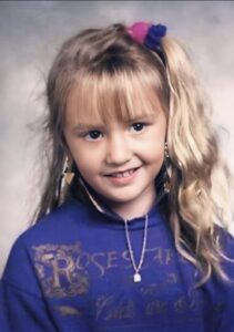 Holly Piirainen portrait from 1993, subject of the 'Holly's Been Taken' podcast