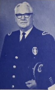 Kenneth Burns worked as a Shrewsbury police officer, eventually becoming chief of the department, and spent sixty years involved in crew racing on Lake Quinsigamond.