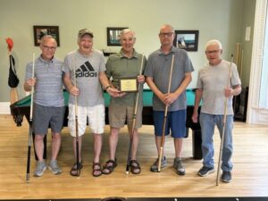 The Hudson Senior Center’s billiards team has been named the 2026 Central Massachusetts Champion.