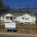 Habitat construction site in Ayer