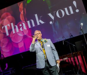 Gregory Ruffer at the fundraising BCA Ball 2017