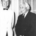 Fred Orkiseski with Arthur Fiedler, the long-time conductor of the Boston Pops Orchestra Photo/submitted