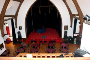 The performance space inside the Guthrie Center