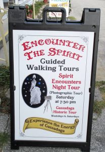 Tours are a popular pastime in Cassadaga