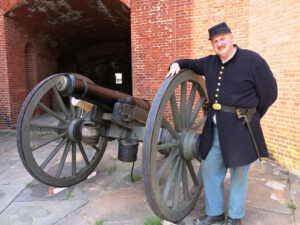 Fort Delaware reeneactor