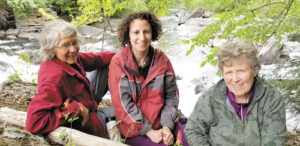 (l to r) Debra Weisenstein, Debbie Kershner, and Bonna Weiler